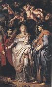 Saints Domitilla,Nereus and Achilleus (mk01) Peter Paul Rubens